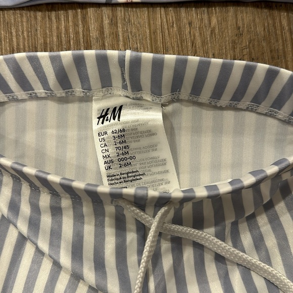 H&M swimsuit set UPF50 - Picture 4 of 6